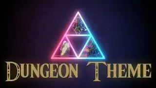 Dungeon Theme from Zelda, but it's Synthwave (1 hour loop)