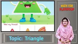 Math for Kids 3+ | Triangle | Teacher Guide