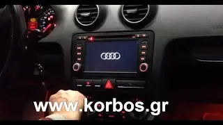 Audi a3 &mu;&epsilon;&tau;&alpha;&tau;&rho;&omicron;&pi;&eta; radio cd 1 din &sigma;&epsilon; &omicron;&theta;&omicron;&nu;&eta; Dynavin N6 OEM 2 din www.korbos.gr