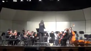 Tarra Olfat Playing with Cooper Cahmber Orchestra in Langley HS Pyramid Pride