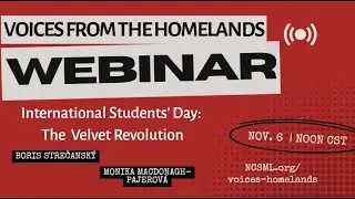 Voices from the Homelands Webinar: International Students' Day