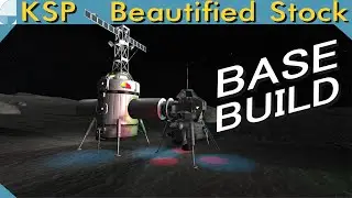 Как построить базу на Муне | KERBAL SPACE PROGRAM Трансляция