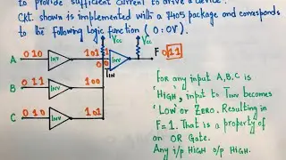 #47 FE-PE Exam Prep | Deriving current from Open Collector Terminal of TTL Technology