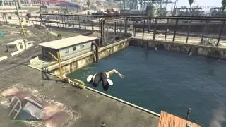 Grand Theft Auto 5 Wrestling Best Bits - Part 1