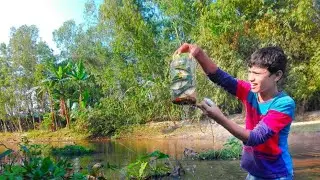 Unique Catch Fishing  2020 | Catching Catfish In Dry Season Find Fish in fish & fishing tricks |HD