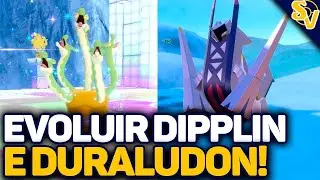 Como EVOLUIR DIPPLIN para HYDRAPPLE e DURALUDON para ARCHALUDON no Pok&eacute;mon Scarlet & Violet