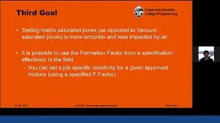 Transport in Concrete &ndash; Using the Formation Factor Effectively