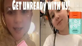 Get unready with us for bed ☺️