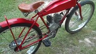 Бак и крыло для мотоцикла Worksman Motorized, изготовленные на заказ, 6680 куб. см, двухтактный двигатель, паяный бензобак