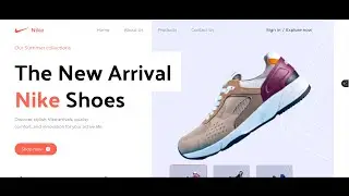 Nike Landing Page Source Code: Tailwind CSS & ReactJS