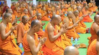 20\01\2569 สวดมนต์ทำวัตรเช้า วันสุดท้ายของโครงการ ณ วิทยาลัยสงฆ์บุรีรัมย์ ￼