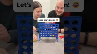 Connect 4 Couple Battle 😂 This Win Was NOT Expected