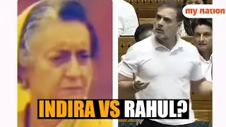 BJP Compares Indira Gandhi and Rahul Amid Anurag Thakur's 'Caste' Remark Controversy