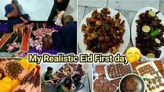 Eid Mobarik 🤩|| Eid first day || Realistic eid day routine