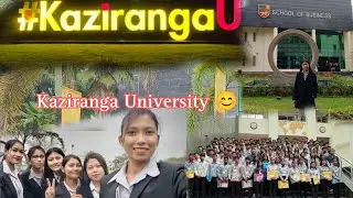 Kaziranga University ao tgnw mnbai 😊||M.B Gaorema vlog||