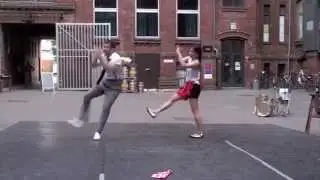 Daniel & Claire Swing up the Backyard Electro Swing Show