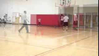 6'7 Greg King Chipola Freshman quick workout