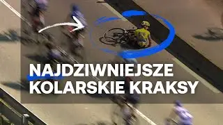 Najdziwniejsze kraksy na rowerze #2