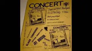 Joy Division - 27th July 1979 Imperial Hotel, Blackpool