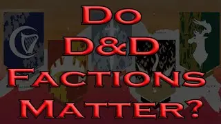 Чему мы можем научиться у фракций D&D? #dnd