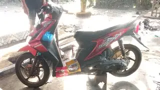 pasang discpad beat karbu original AHM , dan kampas rem belakang ASPIRA SERTA servis...