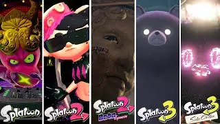 Evolution of Final Bosses in Splatoon Games (2015 - 2024)