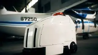Autonomous industrial cleaning robot. Dynamic Division  Robots as a Service