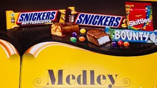 Snickers , Bounty and skittles unboxing 😍