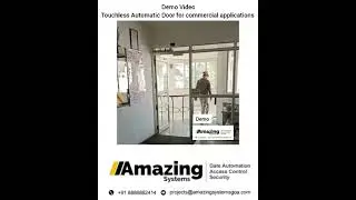 Demo Video - Touchless Automatic Door
