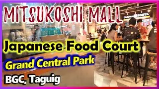 Japanese Food Court | Mitsukoshi Mall | Walking Tour | March 2023