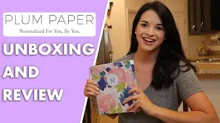 Plum Paper Planner 2021: Unboxing And Reviewing My Custom Monthly Planner