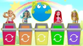 Throw garbage into the trash can and become a guardian of environmental protection