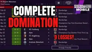FM22 MOBILE COMPLETE DOMINATION TACTICS!!