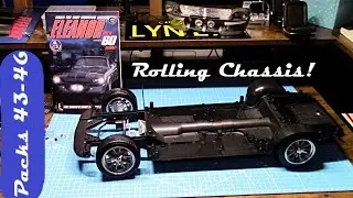 GT500 Eleanor Build! Book 12 Kit Packs 43 to 46   ROLLING CHASSIS! Fanhome