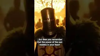 &ldquo;This is how it feels to be a Sunbro and embrace Jolly Cooperation.&rdquo; #darksouls #solaire #kato