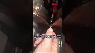metal two rollers thread rolling machine process #machine #thread #steel #thread #rolling #factory