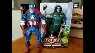 Marvel Legends Icons Captain America & DR Doom update