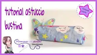 ASTUCCIO BUSTINA tutorial cucito e cartamodello free
