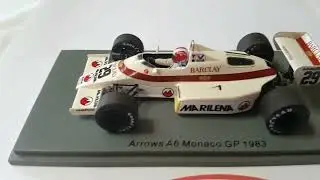Marc Surer Arrows A6 Monaco GP 1983 1/43rd Spark Models Formula 1