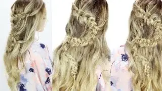 The Braid Breakdown: Zig Zag Half Updo