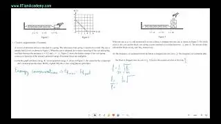 AP Physics 1: Algebra Based 2023 FRQ Video Solution Q1b