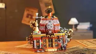 Steampunk Magic Shop Block Set | Explore Fantasy & Adventure in Building Blocks #educiro #baka