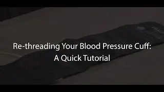 How to Reassemble an OMRON D-Ring Blood Pressure Cuff