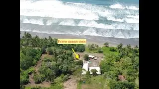 Exclusive Beachfront  first line Concession Lot in Costa de Oro