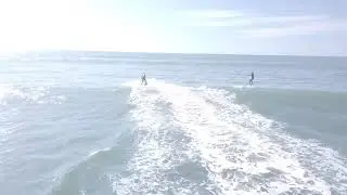 Tow foiling taranaki
