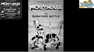 The Barnyard Battle (1929) | Classic Disney Cartoon with Mickey Mouse | Vintage Animation