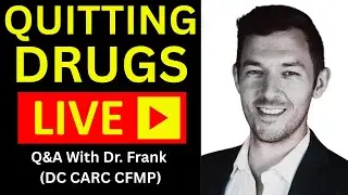 Live With Dr. Frank: Helping People Quit Nicotine & Weed