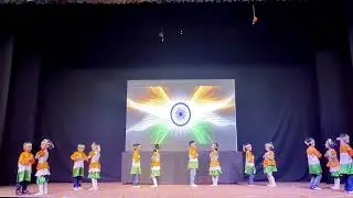 3. Balak Bharat maa ke hum - A dance by the students of UKG | Pre-Primary Annual Day 2024-25