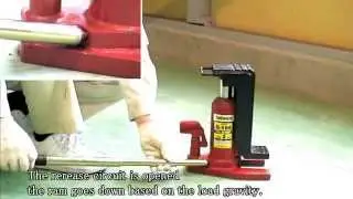 NMS, KONNO EAGLE, Toe Lift Jack Operation Demo