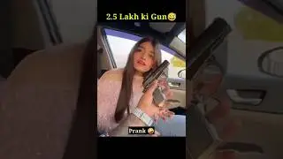 Cute Girl😍 Gf Pe Fake Gun Prank Kardiya🌹😂❤️#shortsfeed #shorts #viralshorts #trending #rider #yt #gf